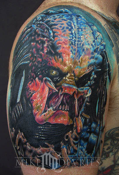 Tattoos - Predator Tattoo - 12682
